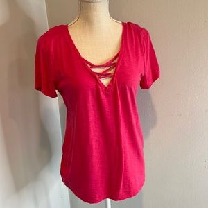 Michael Stars pink t-shirt